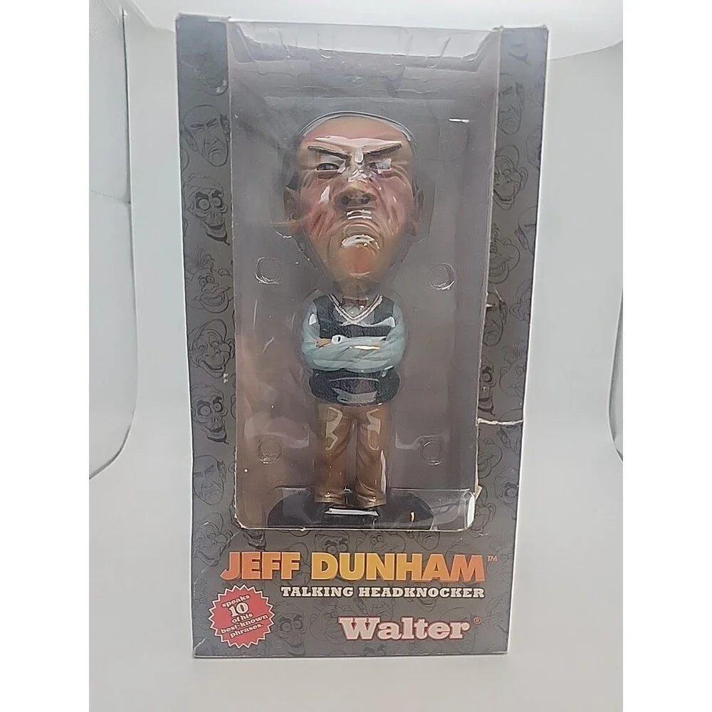 Lot of 3 NEW Jeff Dunham Headknocker Talking / Walter & Achmed & Peanut / NECA